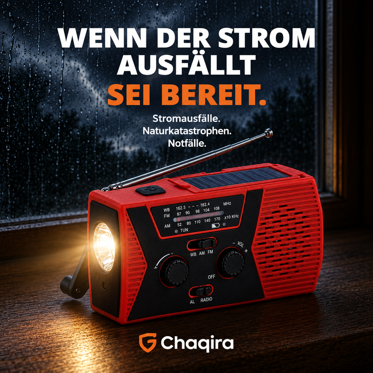 Wenn der Strom ausfällt – sei bereit