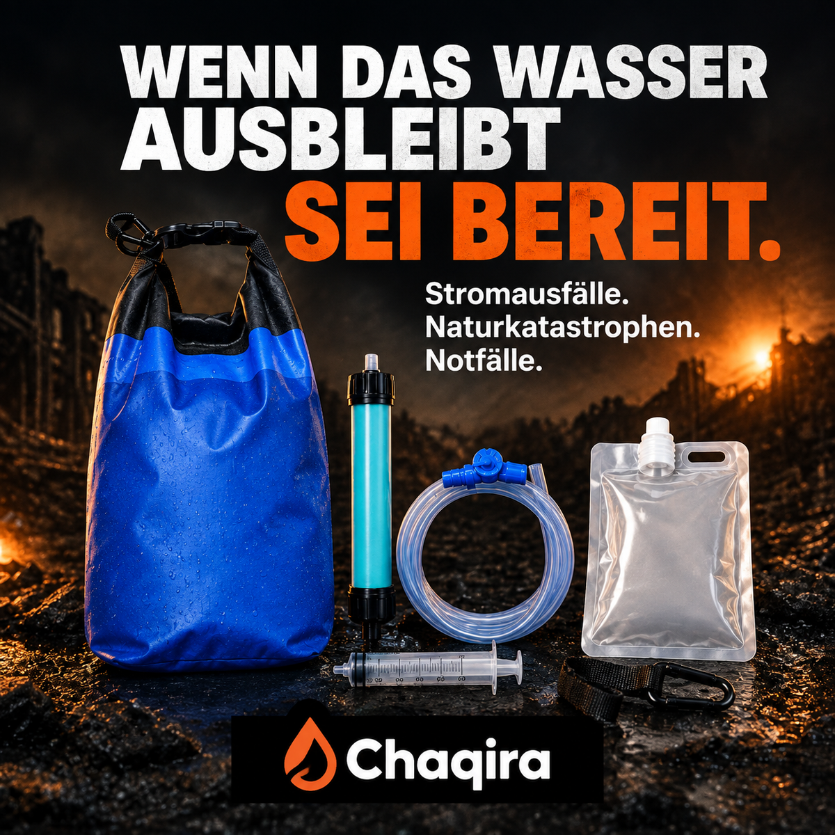 Wenn das Wasser ausbleibt – sei bereit