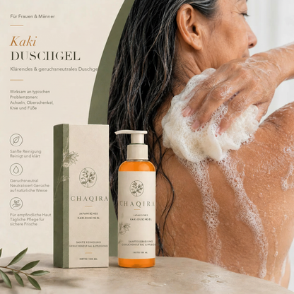 Kaki Duschgel – klärendes und geruchsneutrales Duschgel