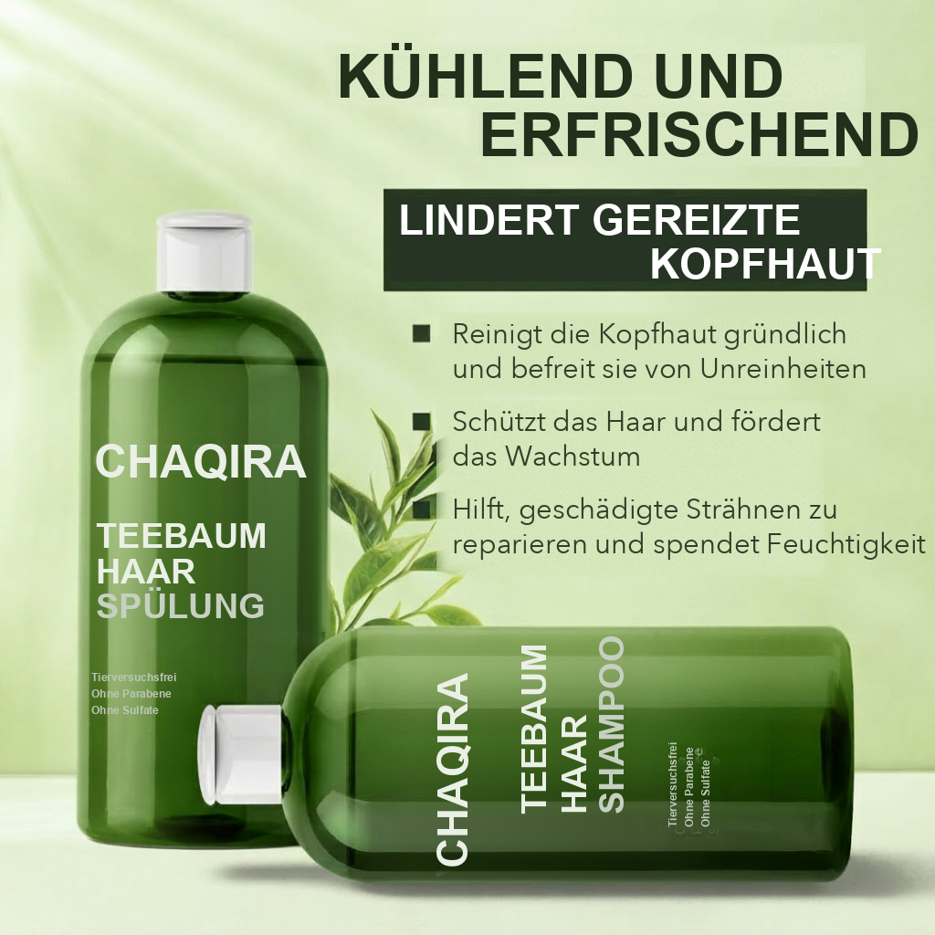 Kühlend und erfrischend – lindert gereizte Kopfhaut
