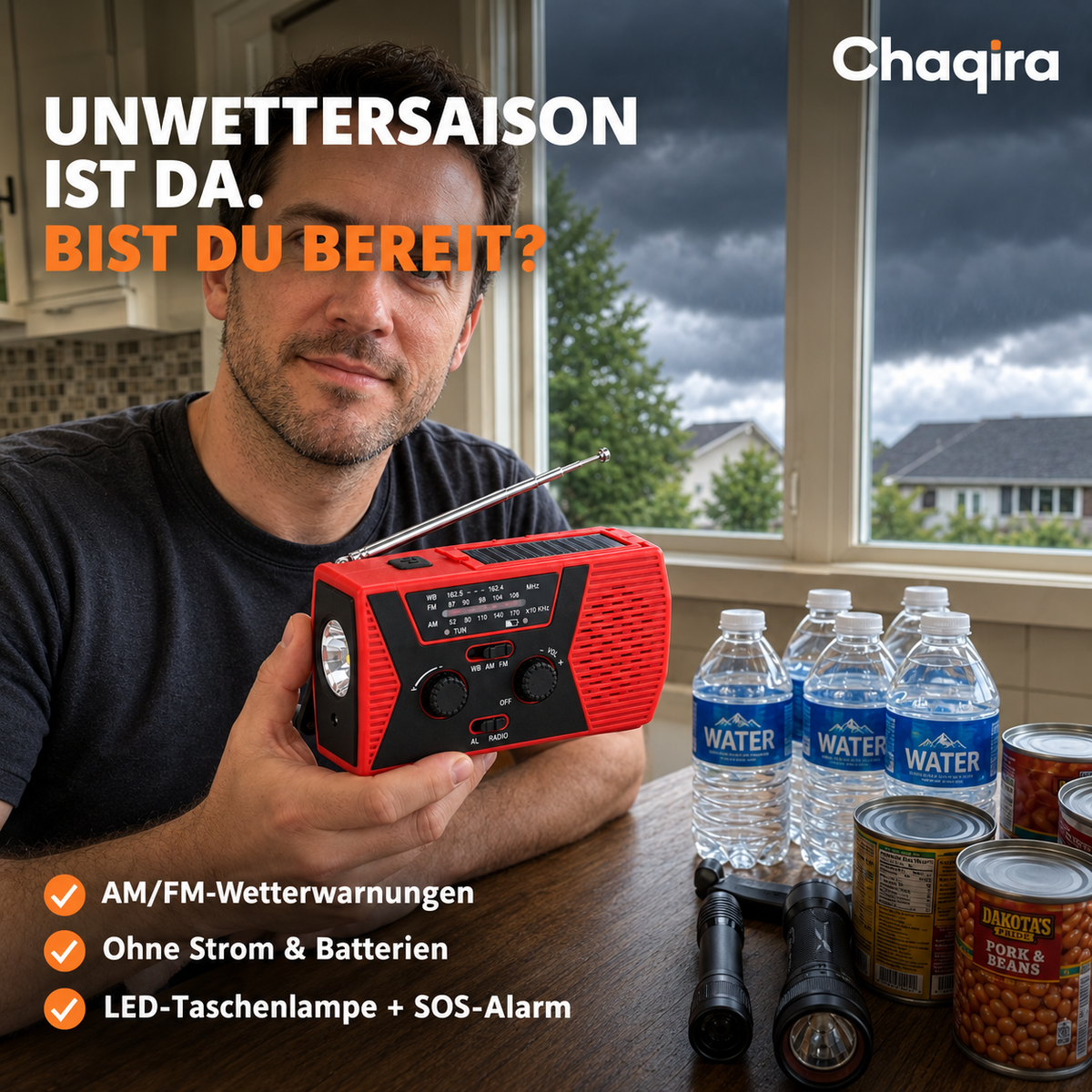 Unwettersaison – bist du bereit?