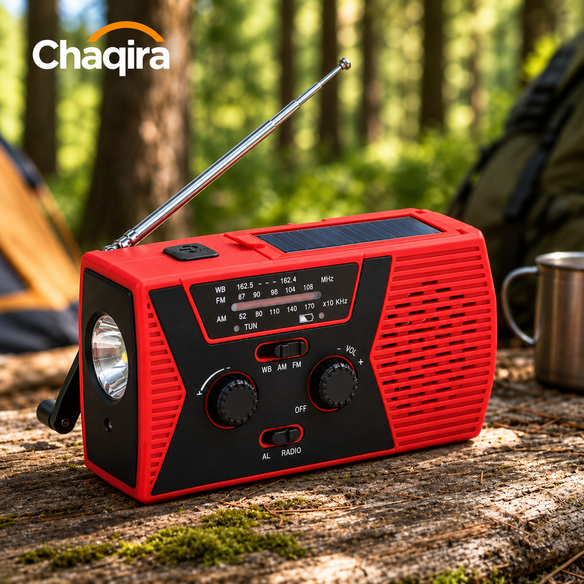 Lifeline Radio beim Camping